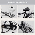 Metal Retro Bicycle Model 1:10 Mini Bike Desktop Crafts Classical Bike Toy Dollhouse Accessory Home Decor Children Toys. 