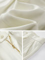 2023 New Summer Casual Pants Men Breathable Polyester Korean Fashion Semi-Wide Banded Waist Slacks Straight Loose Drape Trousers. 