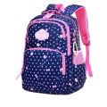 Kid Girl Backpack Student School Bag Fruit Flowers Navy For Children Teenage Schoolbag Primary Waterproof Bookbag Girl Backpack.
