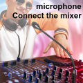 Depusheng Professional Dynamic DJ Microphone With Switch for Mixer Dedicated Disc Shouting Microphone KTV Bar Gooseneck DJ Mic.