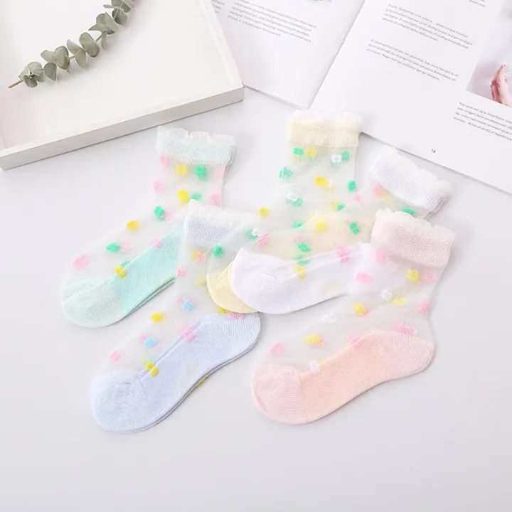 5%20Pairs/Lot%20Girls%20Socks%20Summer%20Breathable%20Children%20Short%20Ankle%20Socks%20For%201-12%20Years%20Kids%20Soft%20Cotton%20Lace%20Princess%20Mesh%20Socks%20-%20Image%205