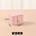 Mini Jewelry Box Organizer Ring Holder Jewelry Display Case PU Leather Jewelry Storage Box.. 