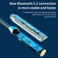 Wireless Bluetooth Headset Neck Type Stereo Noise Reduction Universal Plugin Card Sport Ear Headset Mic. 