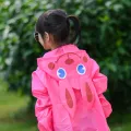 🌈My Lifes🌈Must have in the rainy season-cartoon Poncho Hooded Children's raincoat suitable for 90-130 m.. 