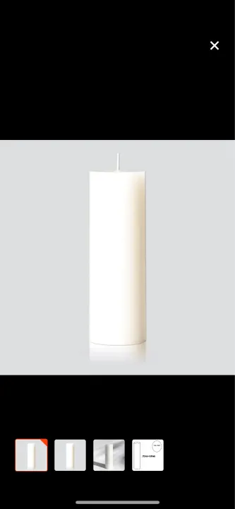 White%20colour%20Big%20Pillar%20candle%20(without%20perfume)%20weight%20-400%20grams%20-%20Image%203