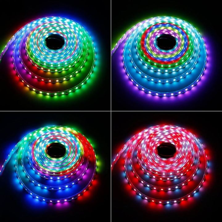 5V%2060LEDs%201M%20%20WS2812B%20LED%20Waterproof%20Strip%20with%20remote%20control%20Addressable%20RGB%20LED%20Strip%20light%20-%20Image%205