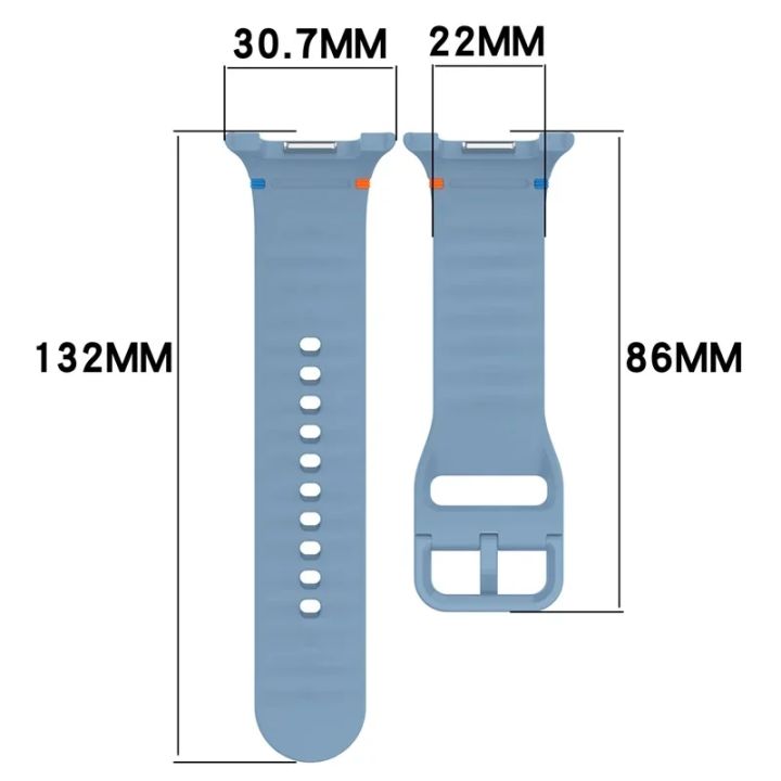 Sport%20Straps%20for%20Samsung%20Galaxy%20Watch%208/8%20classic%2046mm%2044mm%2040mm%20Official%20Wristband%20Blet%20Bracelets%20correa%20Galaxy%20Watch%208%20Band%20-%20Image%205