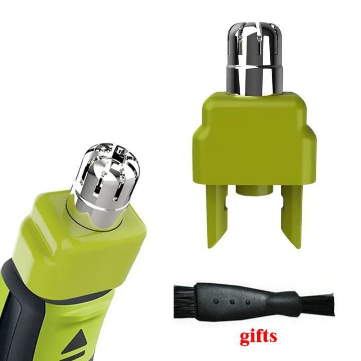 1 pcs Nose Hair Trimmer Replacement Heads Compatible with Philips One Blade & One Blade Pro Shaver Waterproof Dual Edge Blades