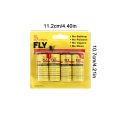 4-120Pcs Fly Sticky Paper Strip Strong Glue Double Sided Flies Paper Strips Flying Insect Bug Mosquitos Catcher Roll Tape. 