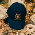 Markhor Cap Stylish Logo Cap Black Premium Quality for Boys. 