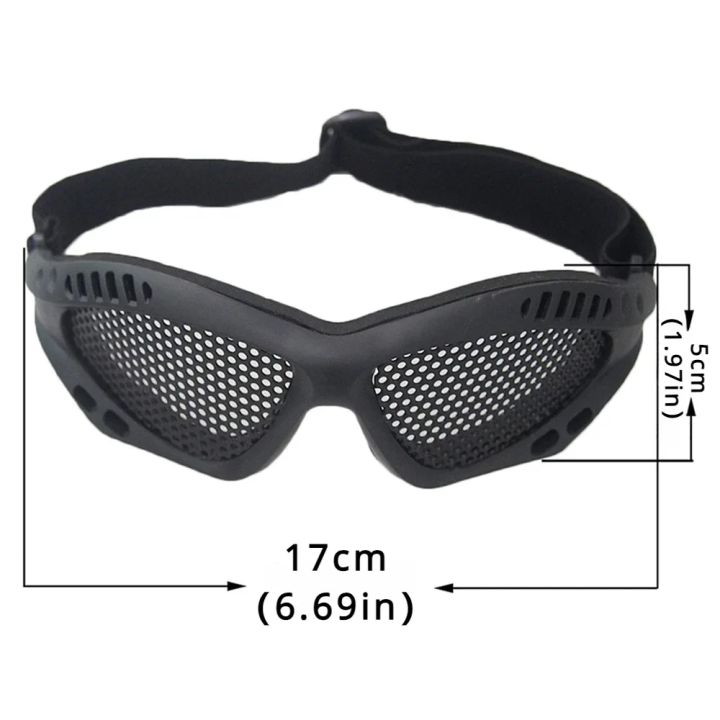 1PC%20Outdoor%20Eye%20Protective%20Comfortable%20Safety%20Glasses%20Goggles%20Anti%20Fog%20with%20Metal%20Mesh/PC%20Len%20for%20Paintball%20-%20Image%202