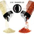 4/10/15/20pcs Spice Jars with Labels Plastic Transparent Spice Bottle Containers for Spice Pepper Salt Cocina Kitchen Spice Jar. 
