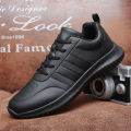 Couple causal Chef Shoes four Season new Lightweight Soft Sole Comfort Oil proof Men and Women's Chef Business Work Leather Shoe. 