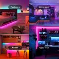 Smart LED Strip Lights 1m-20m Music Sync RGB 5V with App & Remote Control for  Party Room Decoration Lighting lightify. 