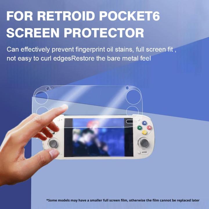 Premium%20HD%20Glass%20Film%20For%20Retroid%20Pocket%206%205.0"%20Anti%20Scratch%20Shatterproof%20Screen%20Protector%20Transparent%20Guard%20Pocket%206%20Consoles%20-%20Image%203