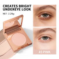 Eye Concealer Corrector With Brush Moisturizing Natural Foundation Long Lasting Waterproof Cover Dark Circles Under Eye Makeup. 