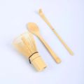 Tea Whisk Set Matcha Tool Tea Set Bamboo Whisk Scoop Ceramics Matcha Bowl Traditional Handmade Ceremony Tea-making Tooling. 