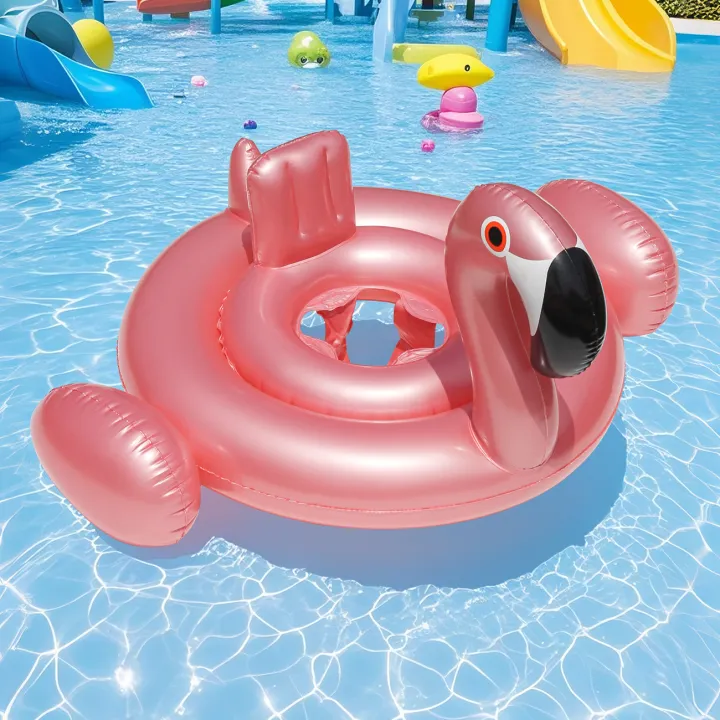 1PC%20Flamingo%20Cross-Shaped%20Inflatable%20Seat%20Ring,%20Summer-Reinforced%20Thickened%20Design%20for%20Pool%20&%20Beach%20Parties%20-%20Image%202