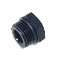 AN4 AN6 AN8 AN10 AN12 Flare Hexagon Plug Fitting Seal Aluminum AN Plug With O Ring.