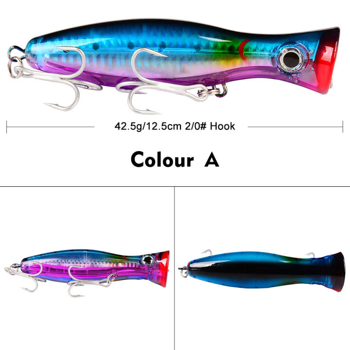 PRO%20BEROS%20Big%20Popper%20Wobbler%20Fishing%20Lure%20Floating%20Bait%2043g%20Topwater%20Lure%20Whopper%20Saltwater%20Lures%20Isca%20Artificial%20Pike%20Tackle%20-%20Image%202