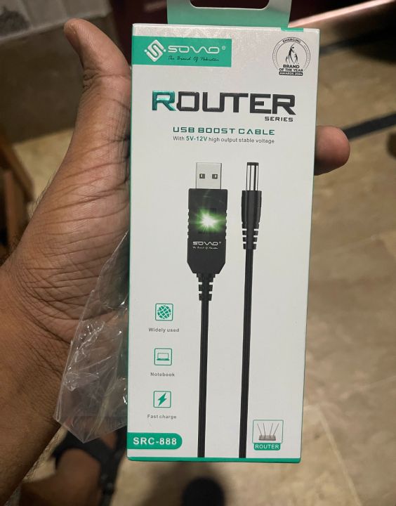 WiFi Router Connection Cable | High-Speed Internet Router Cable | LAN ...