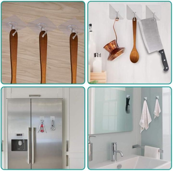Heavy%20Duty%20Utility%20Wall%20Hooks%20for%20Hanging%20Clothe%20and%20Kitchen%20Bathroom%20Accessories%20Items,%20ABS%20Plastic%20Transparent%20Hanger%20for%20Towel%20Stainless%20Steel%20Self%20Adhesive%20Reusable%20Hook%20for%20Household%20(1,3,5,10%20Pcs)%20-%20Image%207