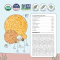 Organic Chicken Feed | Layer (20+ week) Chickens | Organic, Non-GMO, Corn & Soy Free, Non-Medicated Chicken Feed | 16% Protein | Mash  1KG. 