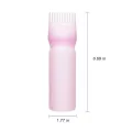 Salon Grade 160ml Refillable Hair Dye Bottle with Oil Comb Applicator – Plastic Hair Coloring Tool. 