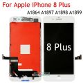 iPhone 8 Plus  Display Touch Screen White iPhone 8+ Display White. 