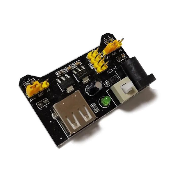 MB102 Breadboard Power Supply Module 3.3V 5V Solderless Breadboard Voltage Regulator for Arduino Diy Kit
