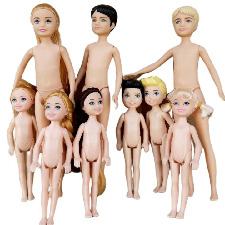 13cm%20Mini%20Kelly%205-inch%20Little%20Boys%20Girls%20Teenager%20Sisters%20Brothers%20Dark%20Ordinary%20Skin%20Naked%20Body%20Bjd%201/12%20Toys%20For%20Kids%20-%20Image%202