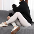 Ribbed Cotton Leggings Women Spring and Autumn Tights High Elastic Skinny Casual Pants Workout Walking Solid Leggings for Women. 