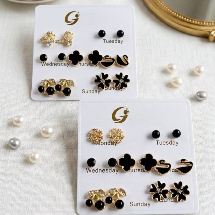 7%20Pairs/set%20Stud%20Earrings%20Set%20with%20Card%20Crystal%20Earrings%20For%20Women%20Fashion%20Party%20Jewelry%20by%20Gleam&Grace%20-%20Image%202