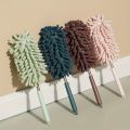 1PC Mini Retractable Curved Dust Duster, Household Car Snow Cleaning Duster for Multi-scene Use. 
