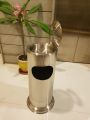 Dustbin Large Ashtray Bin Stainless Steel For Offices. 