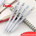 1pc Pentel Graphgear 500 Drafting Mechanical Pencil Engineering Automatic Pencil With Eraser for Pro Pens 0.3 0.5 0.7 0.9 mm.