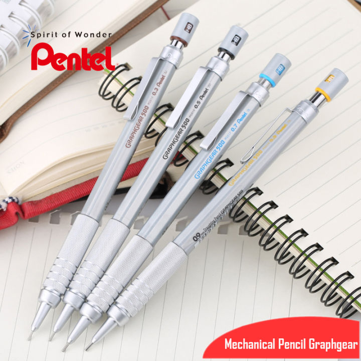 1pc%20Pentel%20Graphgear%20500%20Drafting%20Mechanical%20Pencil%20Engineering%20Automatic%20Pencil%20With%20Eraser%20for%20Pro%20Pens%200.3%200.5%200.7%200.9%20mm%20-%20Image%202