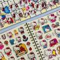 Hot Sale Hello Kitty & My Melody 3D Bubble Stickers - Random Cute Cartoon Reward Decals for  DIY Decor Scrapbook Phone Case. 
