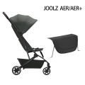 The stroller's leg rest provides additional leg support and can be easily adjusted and folded away for Joolz AER+/AER strollers.