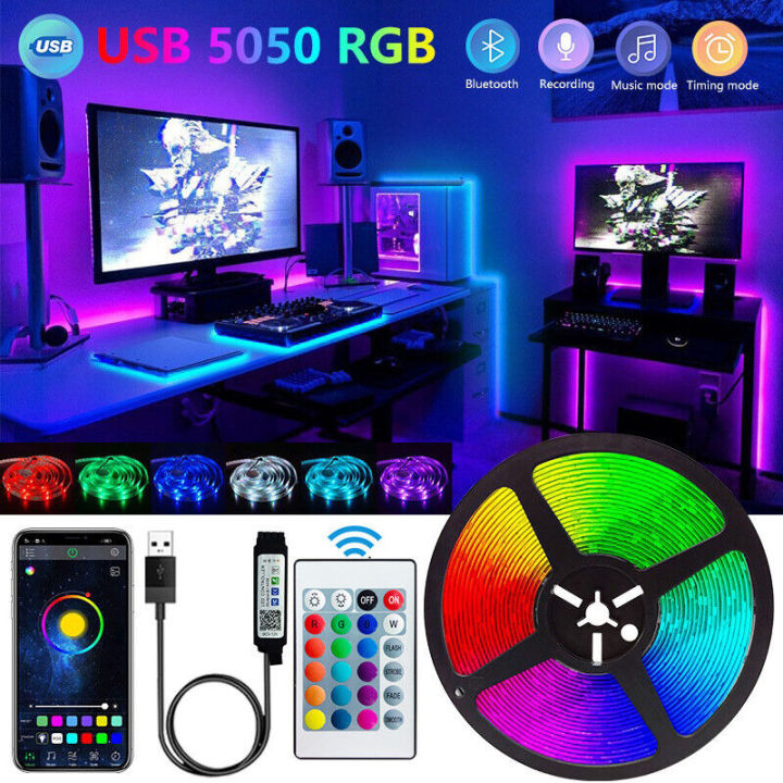 Bluetooth%20LED%20Lights%20Strip%205050%20Smart%20APP%20Remote%20Control%20Flexible%20Diode%20Lamp%20RGB%20Tape%20Backlights%20Game%20Room%20Christmas%20Decoration%20-%20Image%202