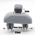 1/2pcs car sun visor hook For Audi A1 A3 A4 A5 Q3 Q5 S3 S4 S5 Allroad 8U0857562A Grey beige Interior Sun Visor Clip Holder. 