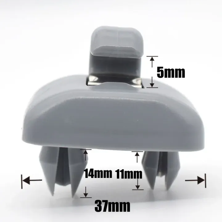 1/2pcs%20car%20sun%20visor%20hook%20For%20Audi%20A1%20A3%20A4%20A5%20Q3%20Q5%20S3%20S4%20S5%20Allroad%208U0857562A%20Grey%20beige%20Interior%20Sun%20Visor%20Clip%20Holder%20-%20Image%205