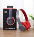 P47 Wireless Bluetooth Headphones 5.0 | Foldable Over-Ear Headset | Stereo Bass | Wireless + AUX + FM Radio + TF Card | Built-in Mic | Rechargeable Headphones for Android, iPhone, Laptop & PC.
