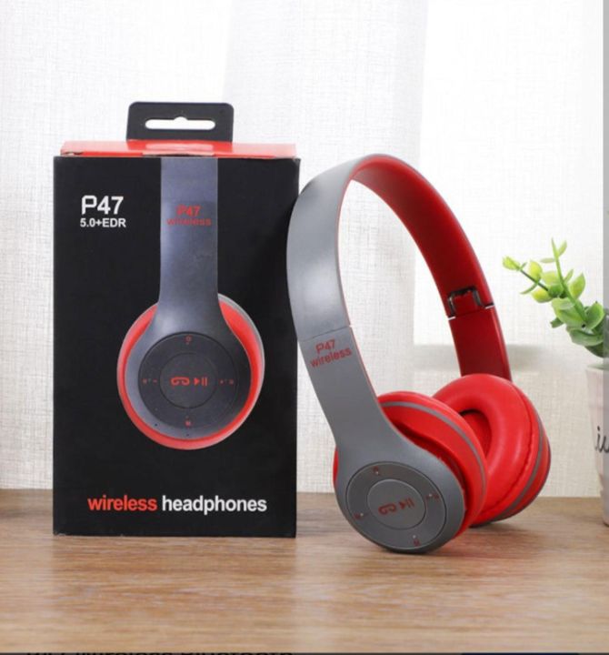 P47%20Wireless%20Bluetooth%20Headphones%205.0%20%7C%20Foldable%20Over-Ear%20Headset%20%7C%20Stereo%20Bass%20%7C%20Wireless%20+%20AUX%20+%20FM%20Radio%20+%20TF%20Card%20%7C%20Built-in%20Mic%20%7C%20Rechargeable%20Headphones%20for%20Android,%20iPhone,%20Laptop%20&%20PC%20-%20Image%202
