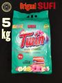Surf Sufi Twin Detergent powder 5kg Economy Pack.Twin washing powder for soft washing saving pack . NEW IMPROVED FORMULA .. 