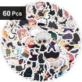 30/60/180pcs Jujutsu Kaisen Anime Stickers Cute Satoru Gojo Itadori Yuji Stationery Cartoon Sticker Phone Laptop Diary Kawaii. 
