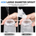 NEWBOLER 300ml/500ml/700ml Soft Flask Foldable Silicone Water Bottle TPU Running Kettle for Outdoor Camping Running Cycling. 