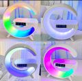 Smart sound machine g63 4 in  1 bluetooth speaker Alarm clock wireless charger home stereo  LoudpeakerRGB night light. 