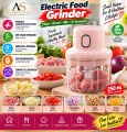 Mini Electric Food Chopper USB Rechargeable – Portable Hand Mixer Grinder for Onion, Garlic, Ginger, Meat & Vegetables – Wireless Powerful Blender 300ML. 