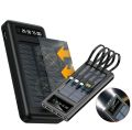 PORTABLE SOLAR POWER BANK DUAL USB. 